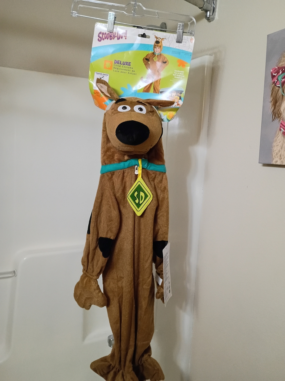Scooby Doo Dog Halloween Costume Toddler Infant Size Vintage Rubies New